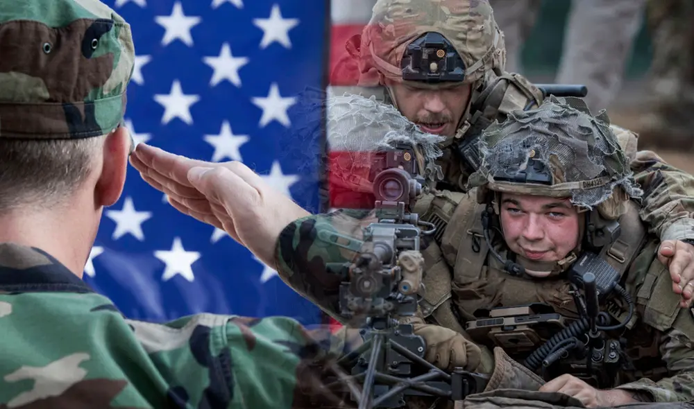 Estados Unidos podrá recibir a inmigrantes en sus Fuerzas Armadas. Foto: composición LR/difusión