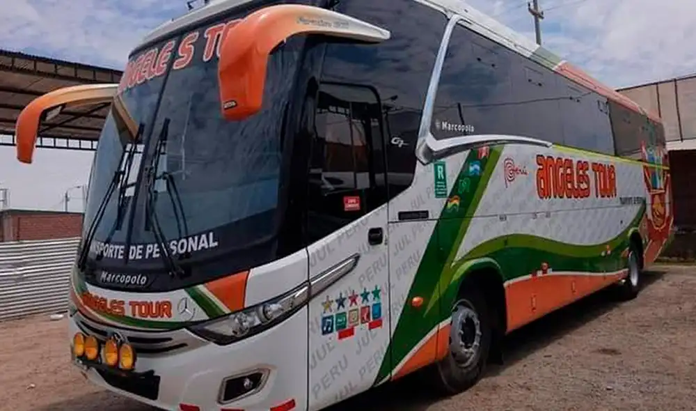 Cinco delincuentes fingieron ser pasajeros para asaltar el bus de Transportes Angeles Tour. Foto: Leonela Aquino/LR