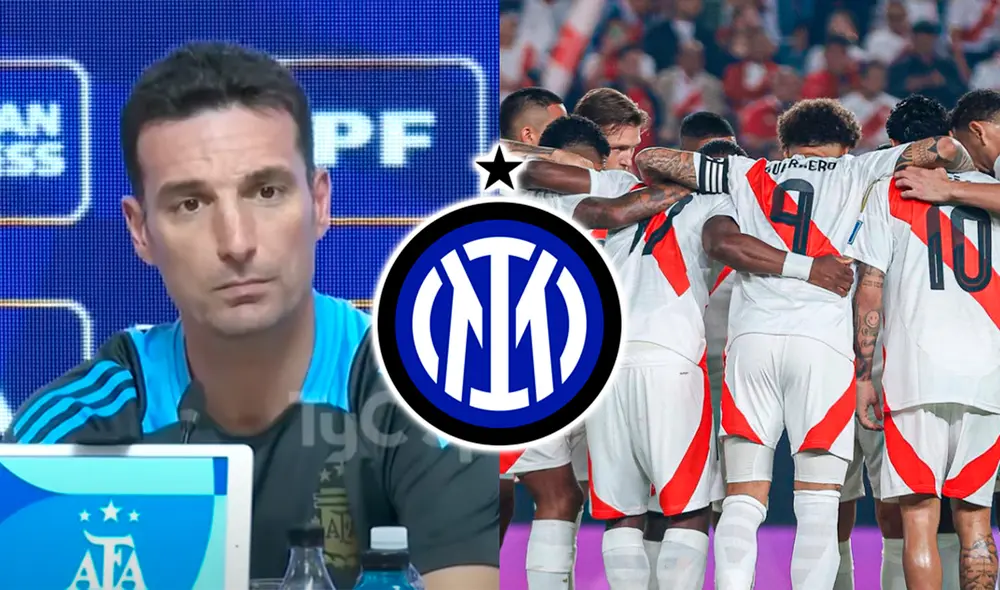 Lionel Scaloni resaltó los jugadores experimentados que tiene la selección peruana. Foto: composición LR/captura de TyC Sports/archivo GLR Lionel Scaloni resaltó los jugadores experimentados que tiene la selección peruana. Foto: composición LR/captura de TyC Sports/archivo GLR