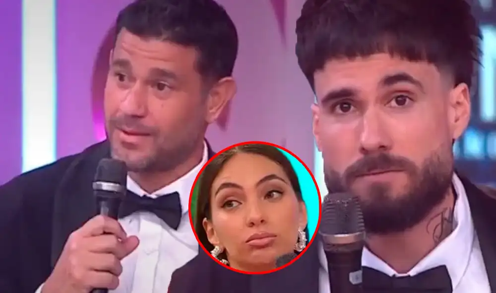 Gino Assereto y Yaco Eskenazi estuvieron juntos en 'Esto es guerra'. Foto: Composición LR/Captura/América TV