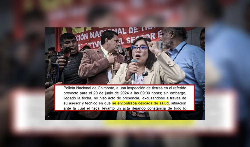 Kelly Portalatino evitó acudir a reunión en Chimbote por temas de "salud", pero sí concurrió a un evento en Lima. (Foto composición: La República) Kelly Portalatino evitó acudir a reunión en Chimbote por temas de "salud", pero sí concurrió a un evento en Lima. (Foto composición: La República)