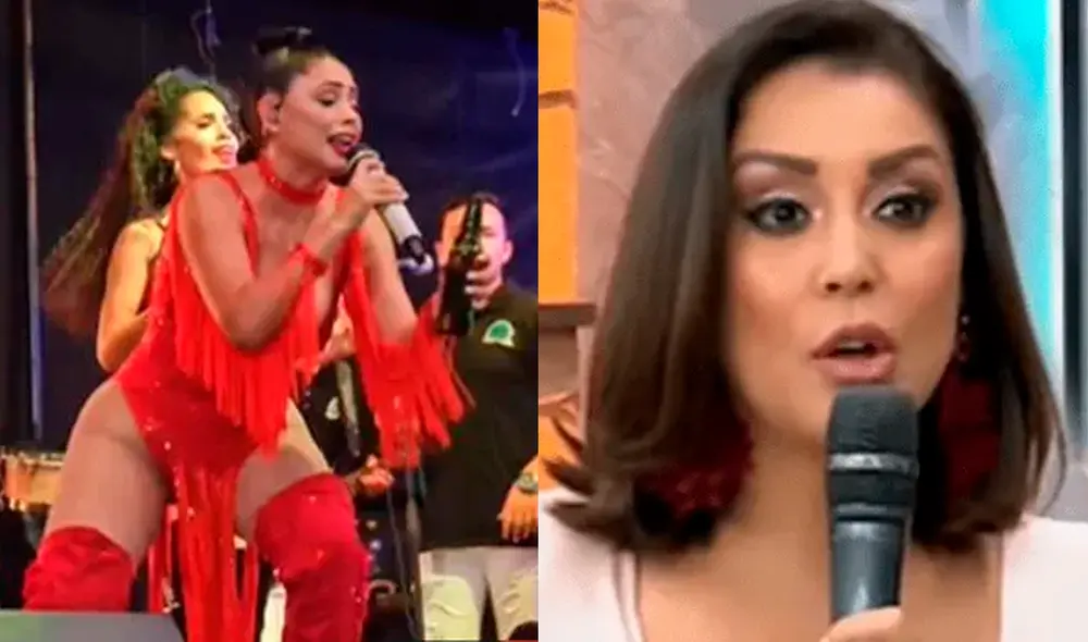 Karla Tarazona estuvo el pasado fin de semana como animadora de evento en Moquegua. Foto: Composición LR/Instagram.