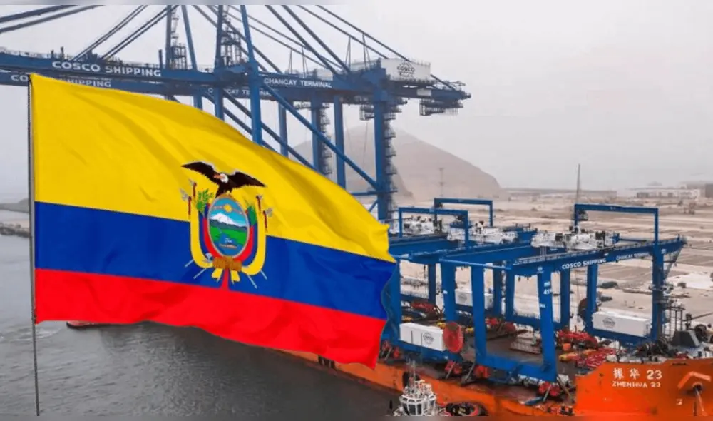 Prensa ecuatoriana se pronuncia tras inauguración del Megapuerto de Chancay. Foto: Composición Lr/Difusión/Andina Prensa ecuatoriana se pronuncia tras inauguración del Megapuerto de Chancay. Foto: Composición Lr/Difusión/Andina