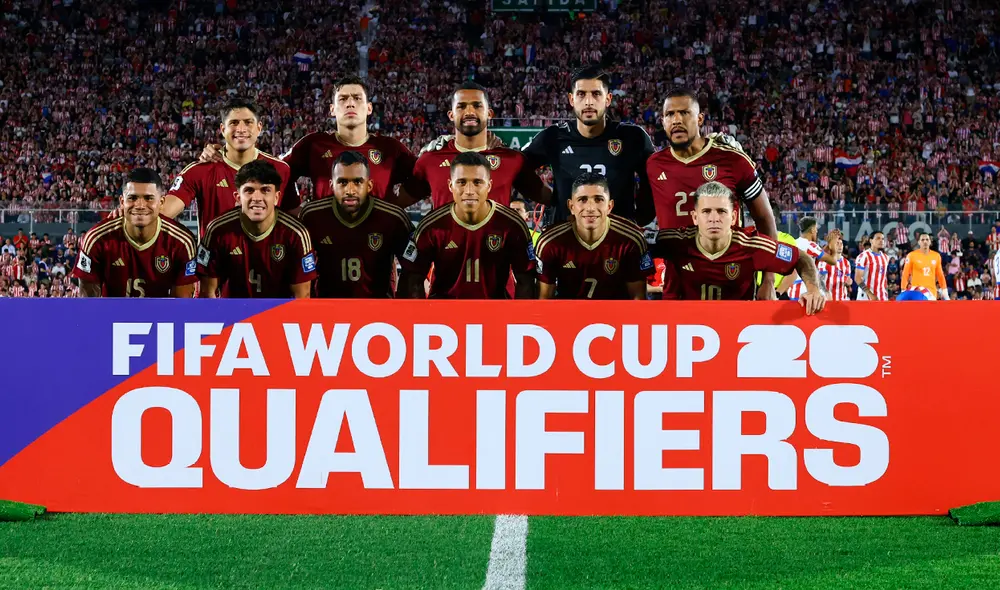 Venezuela se enfrentará contra Chile este 19 de noviembre de 2024. Foto: imagen referencial/La Vinotinto/X Venezuela se enfrentará contra Chile este 19 de noviembre de 2024. Foto: imagen referencial/La Vinotinto/X