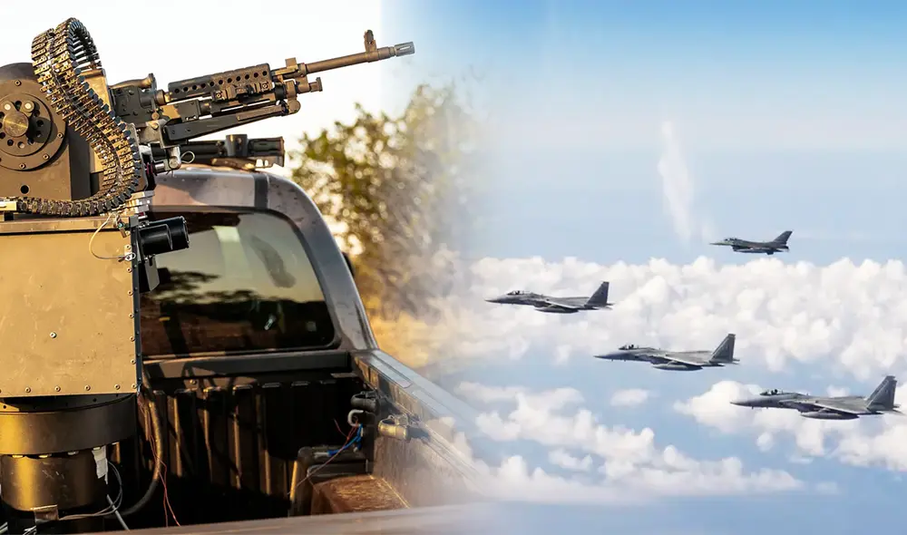 La ametralladora utiliza munición económica de 7,62 milímetros, lo que lo hace más accesible frente a otros sistemas. Foto: Difusión