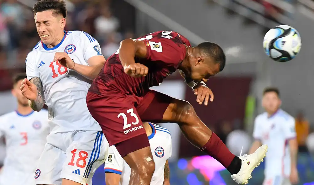 Chile vs Venezuela luchan por obtener el puesto del repechaje. Foto: difusión.