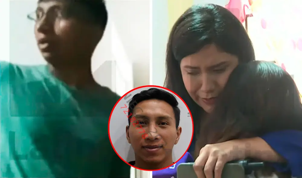 La víctima denunció públicamente el abuso sexual que ella y sus amigas sufrieron por Darwin Condori y otros policías. Foto: composición LR/captura Latina TV
