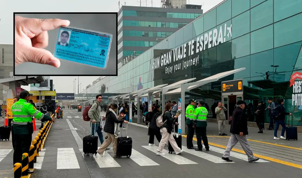 Se puede viajar con el DNI vencido solo al interior del país. Foto: composición/LR/Andina
