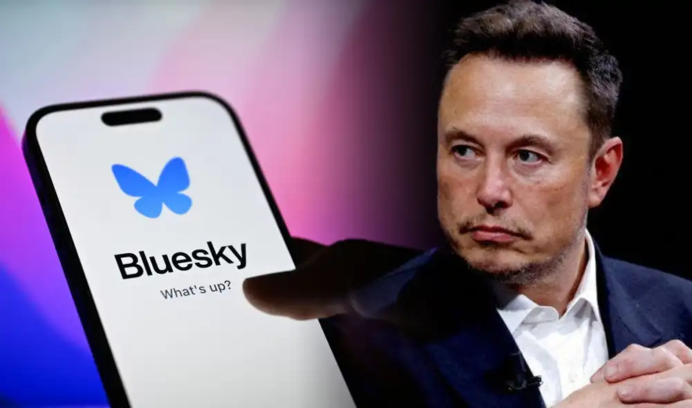 Bluesky se ha posicionado como una alternativa prometedora a otras redes sociales en Estados Unidos, especialmente después de los cambios en plataformas como Twitter. Foto: composición LR/El Tiempo/Esquire