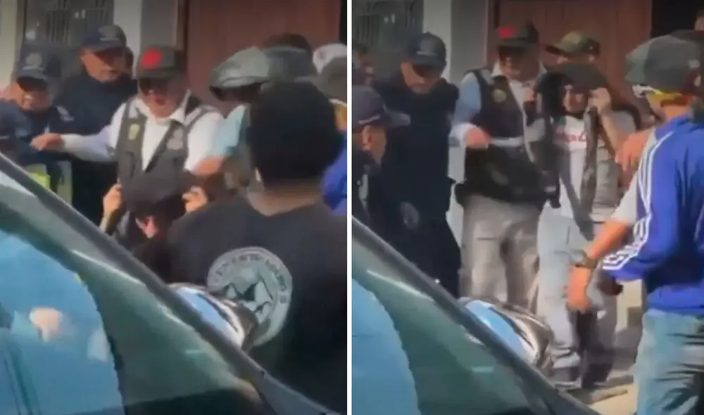 Pobladores exigen que presunto violador sea investigado. Foto. captura de pantalla/ ATV Noticias Pobladores exigen que presunto violador sea investigado. Foto. captura de pantalla/ ATV Noticias