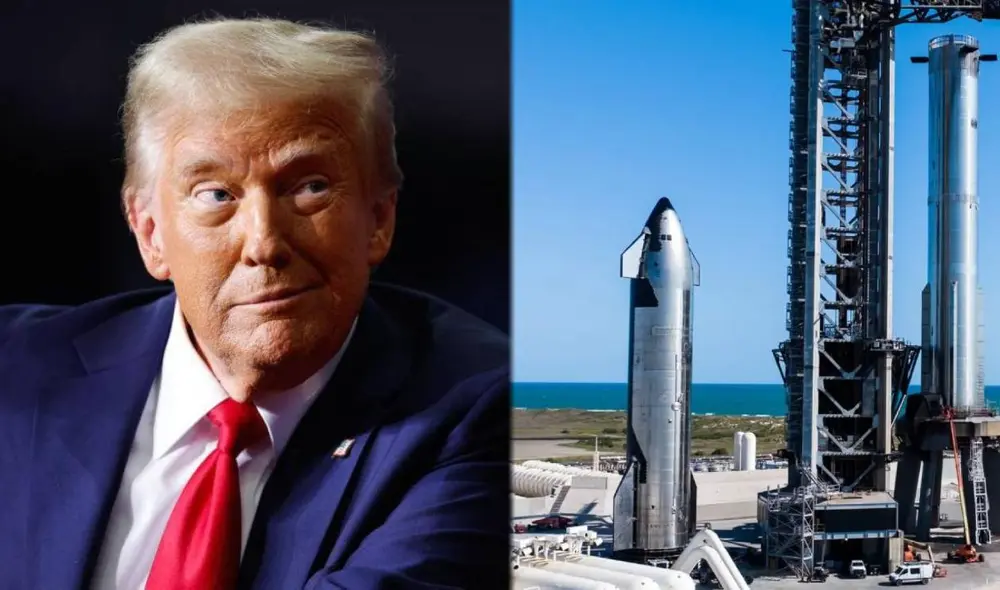 Donald Trump, presidente electo de EE. UU., asistirá al lanzamiento de prueba de la nave Starship de SpaceX este martes en Texas, un evento clave para la exploración espacial. Foto: 20Minutos/ El Huffpost