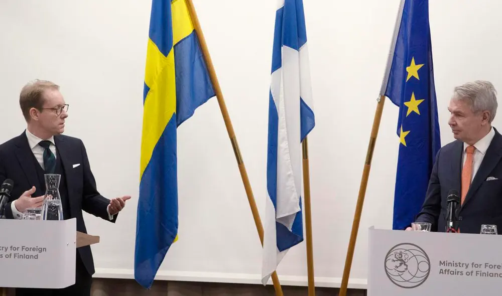 Suecia y Finlandia abandonaron décadas de no alineamiento militar para unirse a la OTAN. Foto: El Correo. Suecia y Finlandia abandonaron décadas de no alineamiento militar para unirse a la OTAN. Foto: El Correo.