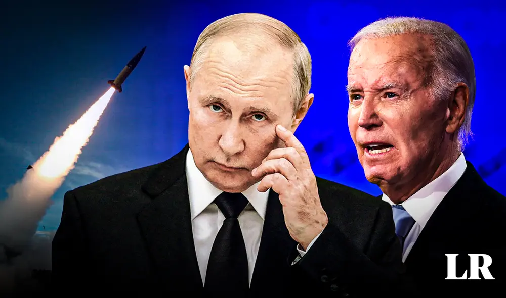 La decisión del mandatario llega después de que Biden autorizara a Ucrania a lanzar contra Rusia los misiles de largo alcance. Foto: composición LR/AFP La decisión del mandatario llega después de que Biden autorizara a Ucrania a lanzar contra Rusia los misiles de largo alcance. Foto: composición LR/AFP