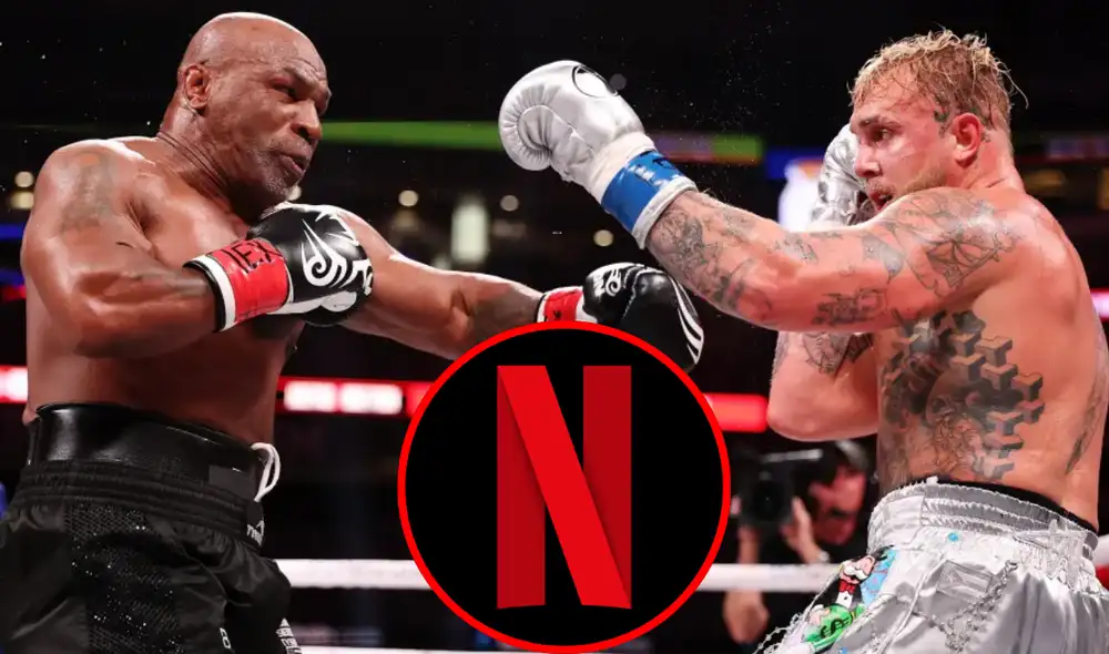 Mike Tyson vs Jake Paul fueron los protagonistas de una de las peleas más esperadas del año. Foto: Composición LR/Netflix
