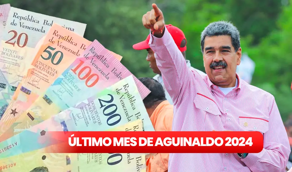 Pronto culminarán los pagos del aguinaldo en Venezuela este 2024. Foto: composición LR/Nicolás Maduro/CNN Pronto culminarán los pagos del aguinaldo en Venezuela este 2024. Foto: composición LR/Nicolás Maduro/CNN