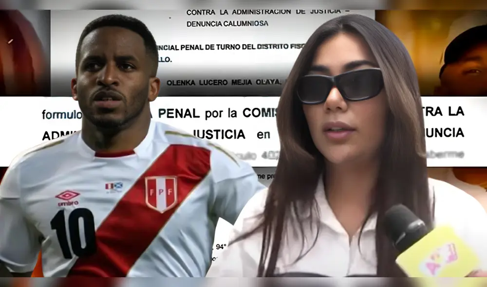 La modelo Olenka Mejía demandará a la 'Foquita' por injuria. Foto: Composición LR/Willax/Difusión