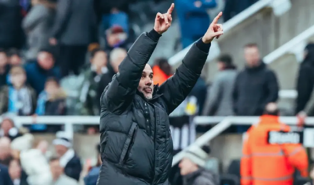 Pep Guardiola ganó una Champions League con el Manchester City. Foto: Manchester City