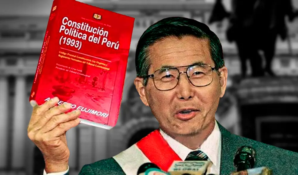 Comisión de Constitución aprueba restituir la firma de Alberto Fujimori en la Constitución del 93. Foto: composición LR Comisión de Constitución aprueba restituir la firma de Alberto Fujimori en la Constitución del 93. Foto: composición LR