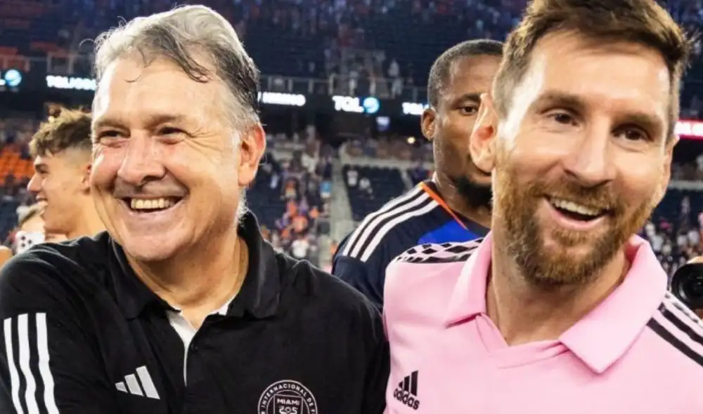 Martino llegó a Inter Miami en el 2023. Foto: composición GLR.