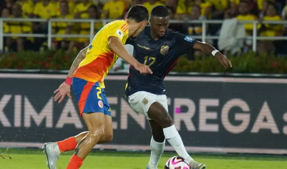 Colombia se mantiene en el segundo lugar de las Eliminatorias. Foto: Selección de Ecuador.