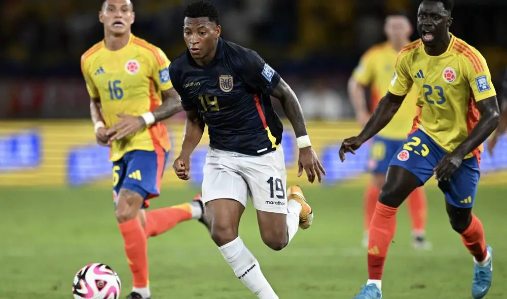 Ecuador se ubicó en la tercera posición de las clasificatorias. Foto: AFP Ecuador se ubicó en la tercera posición de las clasificatorias. Foto: AFP