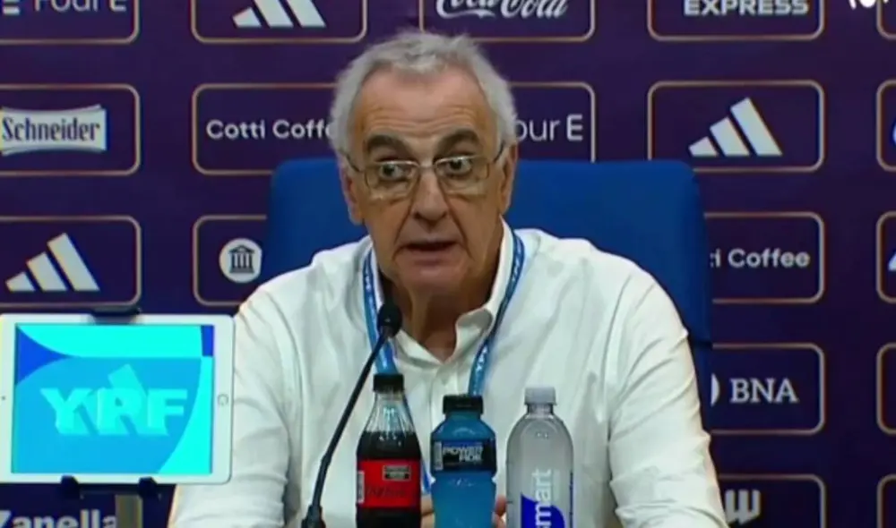 Jorge Fossati habló en conferencia de prensa luego de la derrota de Perú ante Argentina. Foto: captura/Movistar Deportes Jorge Fossati habló en conferencia de prensa luego de la derrota de Perú ante Argentina. Foto: captura/Movistar Deportes