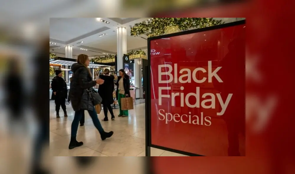 El Black Friday ocurre al día siguiente de Acción de Gracias en Estados Unidos. Foto: difusión