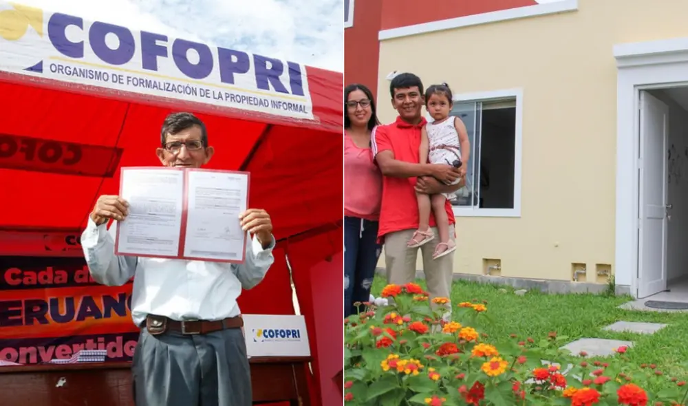 Mientras cumplas con las normativas de la propiedad informal, Cofopri te otorgará el título de propiedad. Foto: composición LR/difusión/Andina