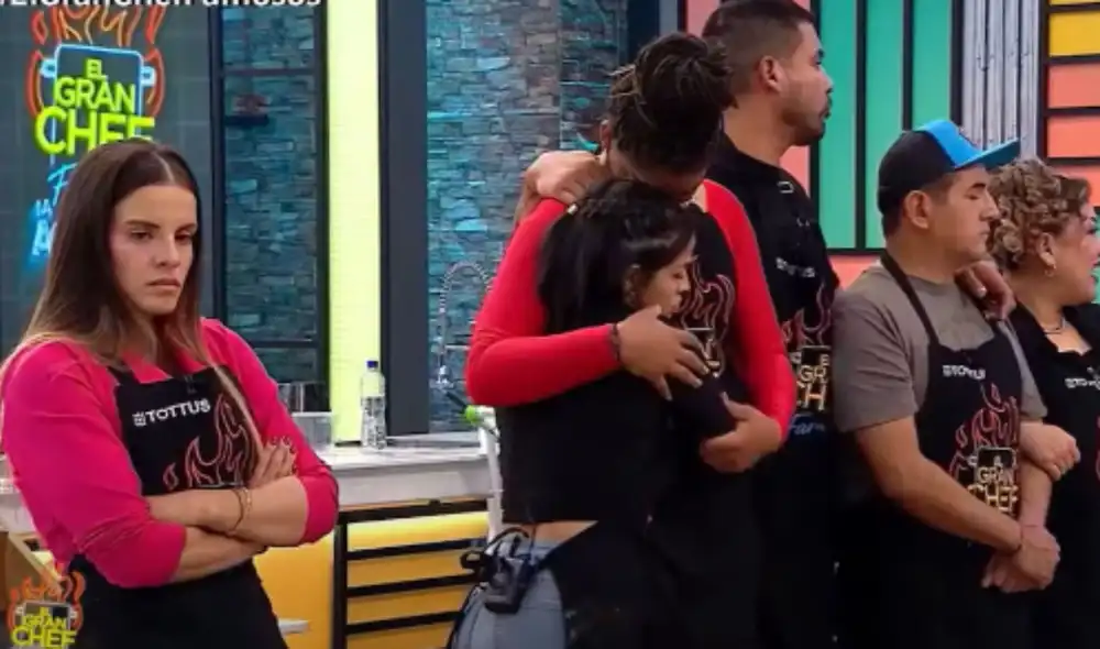 Alejandra Baigorria se frustró en el último programa de 'El gran chef: famosos'. Foto: Latina