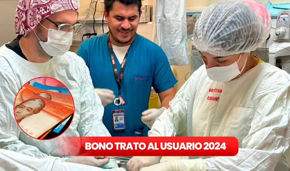 El Bono Trato al Usuario 2024 entrega distintos tramos según la evaluación a cada establecimiento. Foto: composición LR / USS / Aton