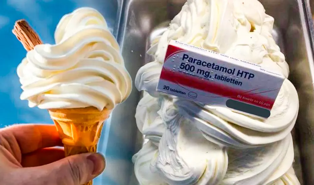El helado de paracetamol fue creado en la localidad de Oudenbosch, en los Países Bajos. Foto: Composición LR/ADN40/DIA.