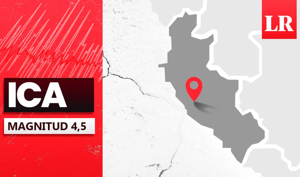 Temblor se registró al oeste de Ica este 20 de noviembre. Foto: composición LR Temblor se registró al oeste de Ica este 20 de noviembre. Foto: composición LR