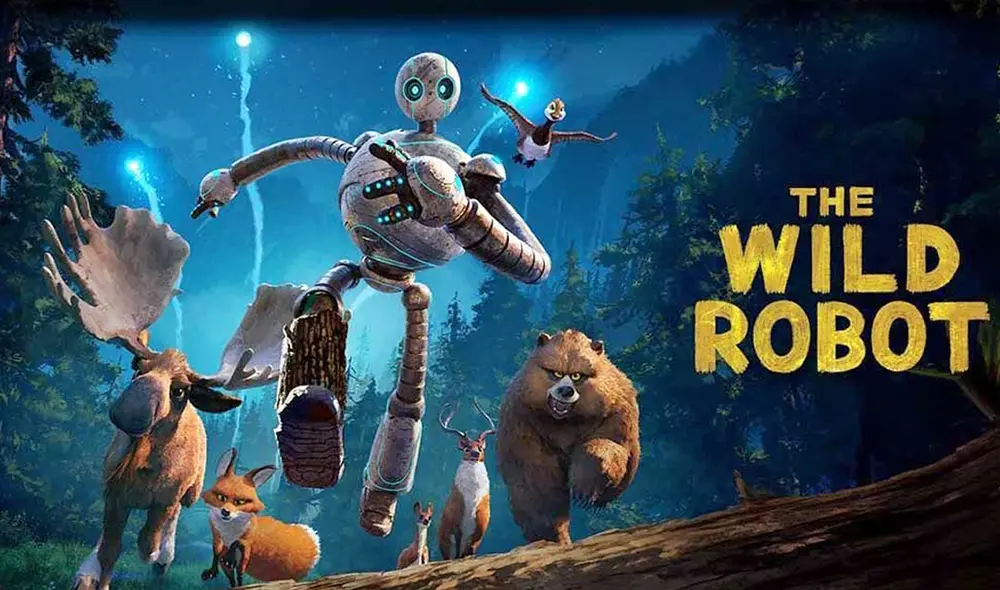 'Robot Salvaje' logró recaudar más de 60 millones de dólares en su primera semana de estreno. Foto: difusión 'Robot Salvaje' logró recaudar más de 60 millones de dólares en su primera semana de estreno. Foto: difusión