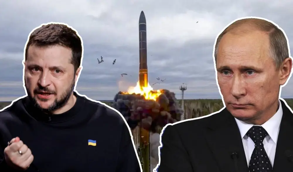 El misil balístico que autorizó Biden a Ucrania podría desatar una guerra nuclear. Foto: composición LR/ AFP El misil balístico que autorizó Biden a Ucrania podría desatar una guerra nuclear. Foto: composición LR/ AFP