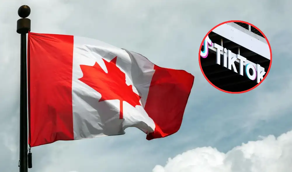 Canadá tomó la decisión de ordenar la disolución de las operaciones comerciales de TikTok en su país. Foto: Composición LR Canadá tomó la decisión de ordenar la disolución de las operaciones comerciales de TikTok en su país. Foto: Composición LR