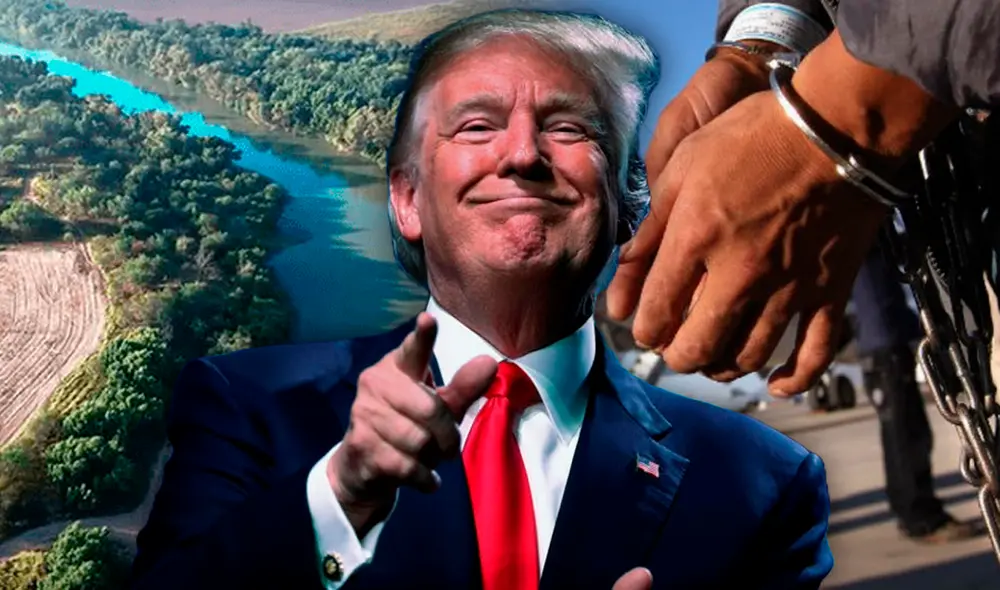 El estado de Texas ofreció un territorio para iniciar las deportaciones masivas en el gobierno de Donald Trump. Foto: composición LR/Telemundo/AFP El estado de Texas ofreció un territorio para iniciar las deportaciones masivas en el gobierno de Donald Trump. Foto: composición LR/Telemundo/AFP