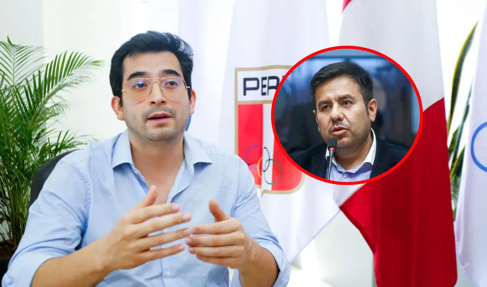 Renzo Manyari es presidente del COP desde el 2021. Foto: composición LE/GLR/difusión Renzo Manyari es presidente del COP desde el 2021. Foto: composición LE/GLR/difusión