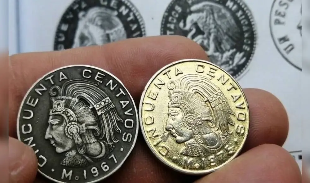 Las monedas de 50 centavos tienen un gran valor en el mundo. Foto: Composición LR/El Sol de Puebla. Las monedas de 50 centavos tienen un gran valor en el mundo. Foto: Composición LR/El Sol de Puebla.