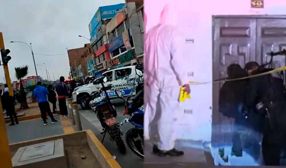 Los ciudadanos de Comas exigen que se tomen medidas inmediatas frente a la ola de atentados en el distrito/Composición LR/Foto: Difusión