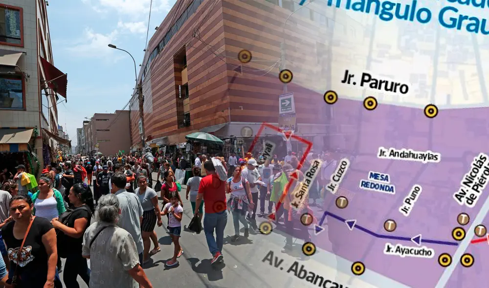 La MML ha establecido rutas alternas para el tránsito por esta zona de la capital. Foto: composición LR/Municipalidad de Lima/Andina