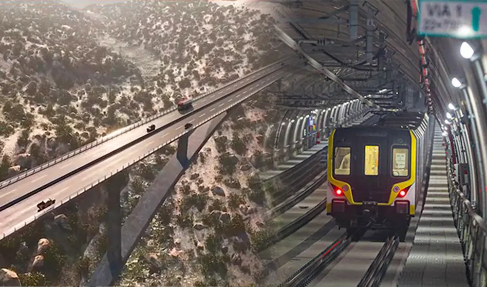 Perú avanza en su transformación con megaproyectos de infraestructura en los sectores vial, ferroviario y aéreo, que mejorarán la conectividad y fomentarán el desarrollo regional. Foto: MTC