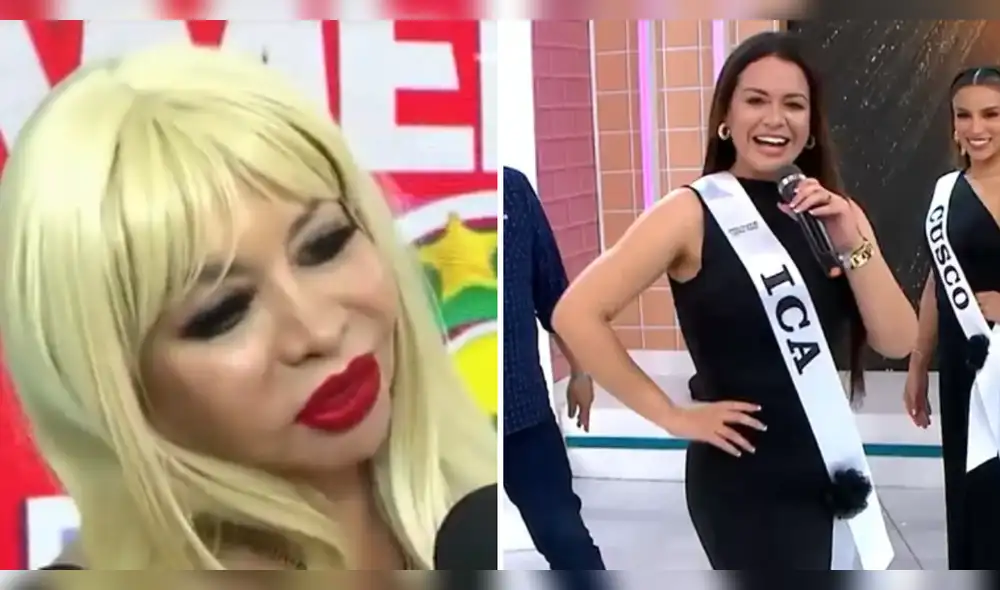 Susy Díaz critica a su hija Florcita por participar en Miss Mundo Latina Perú. Foto: Composición LR/América Susy Díaz critica a su hija Florcita por participar en Miss Mundo Latina Perú. Foto: Composición LR/América