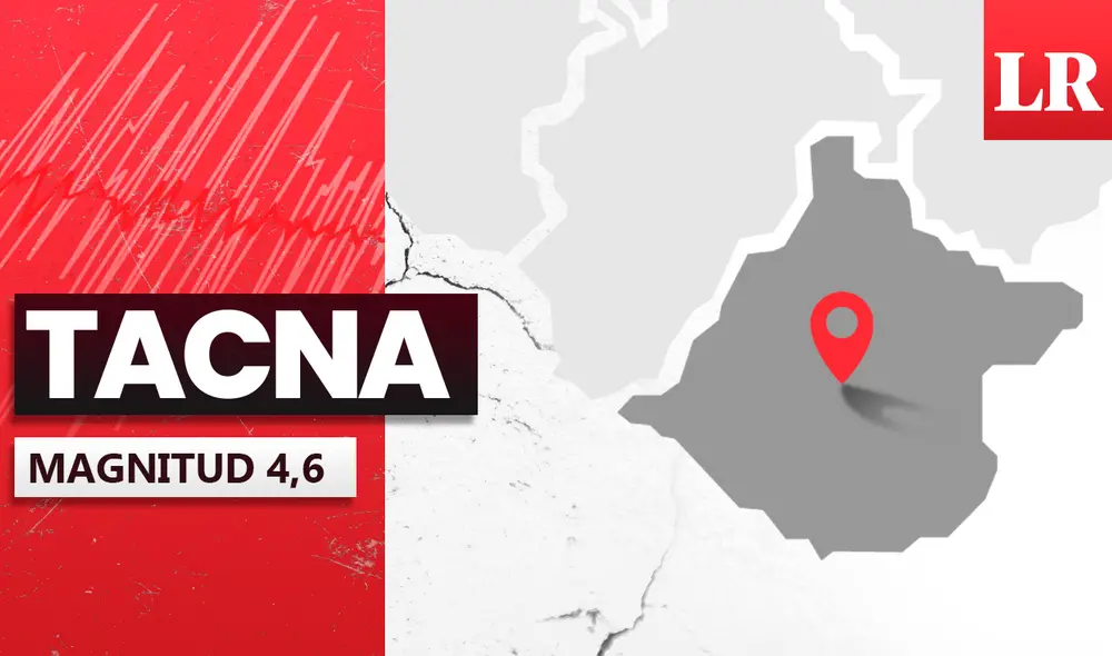 Temblor en Tacna de 4,6, según IGP. Foto: La República