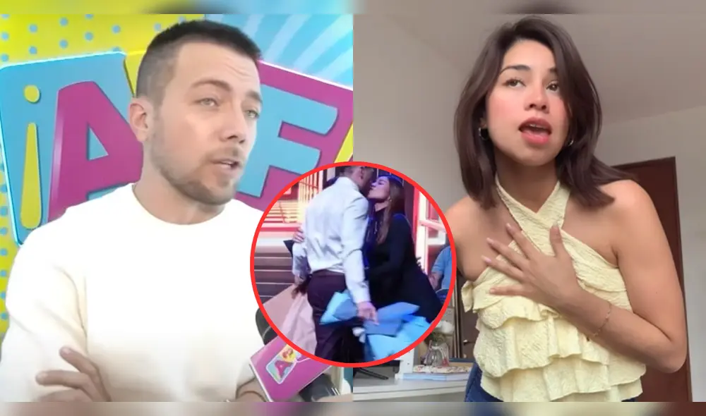 Julián Zucchi destacó lo profesional que es Priscila Mateo. Foto: Composición LR/Willax/Instagram