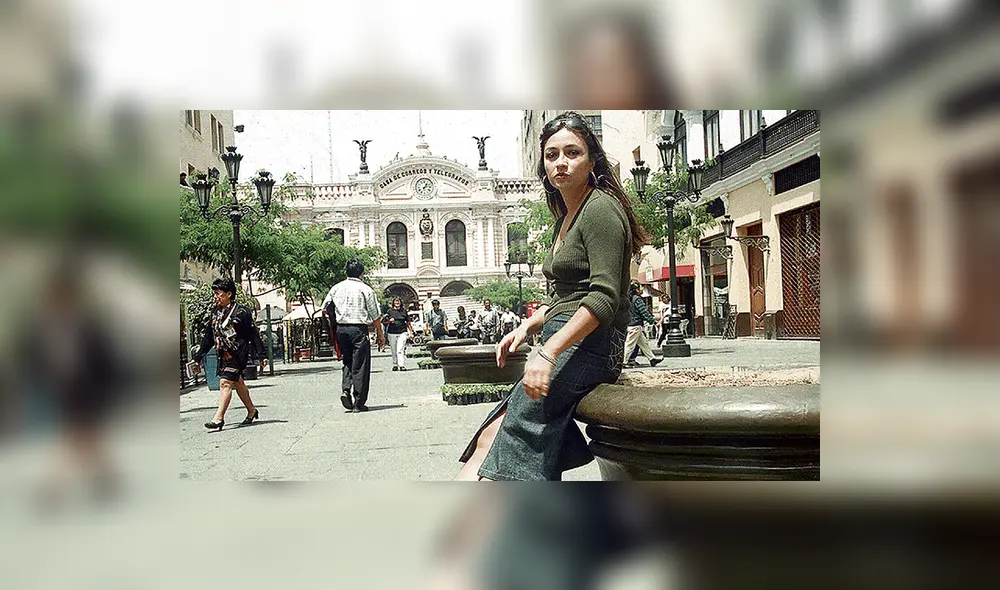 Patricia de Souza, en 2001. Patricia de Souza, en 2001.