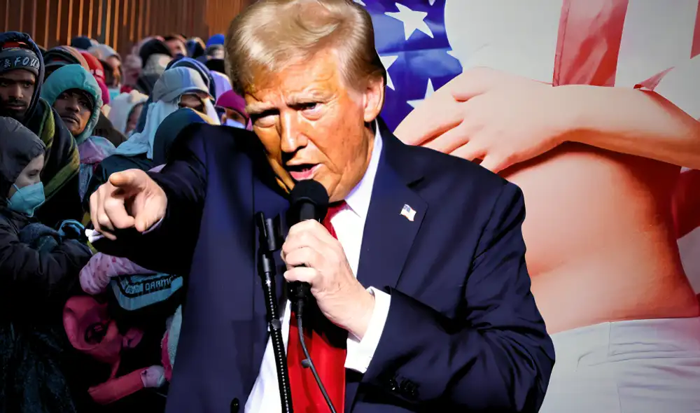 Donald Trump ha anunciado su plan de firmar una orden ejecutiva que busca frenar la ciudadanía americana para los hijos de inmigrantes nacidos en Estados Unidos. Foto: composición LR/EFE/Telemundo Donald Trump ha anunciado su plan de firmar una orden ejecutiva que busca frenar la ciudadanía americana para los hijos de inmigrantes nacidos en Estados Unidos. Foto: composición LR/EFE/Telemundo