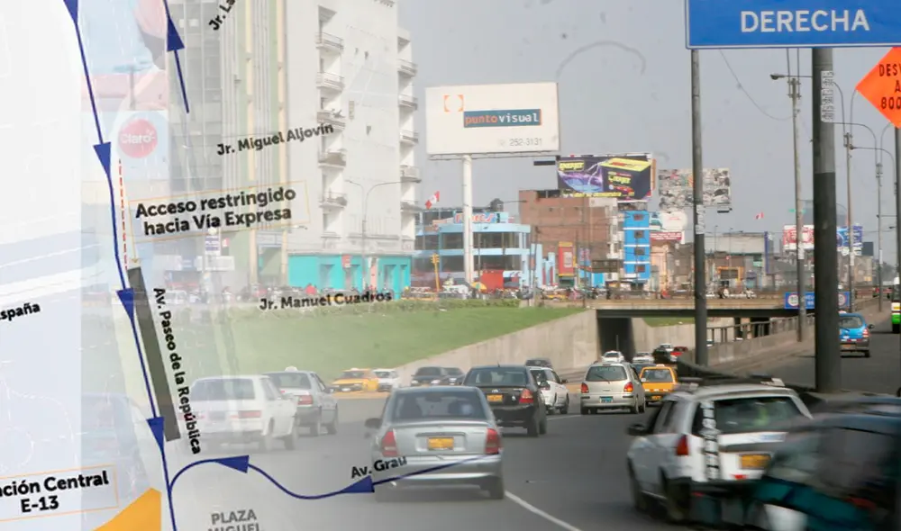 Línea 2 del Metro de Lima asegura que no afectará el tránsito en la Vía Expresa. Foto: composición LR/Andina