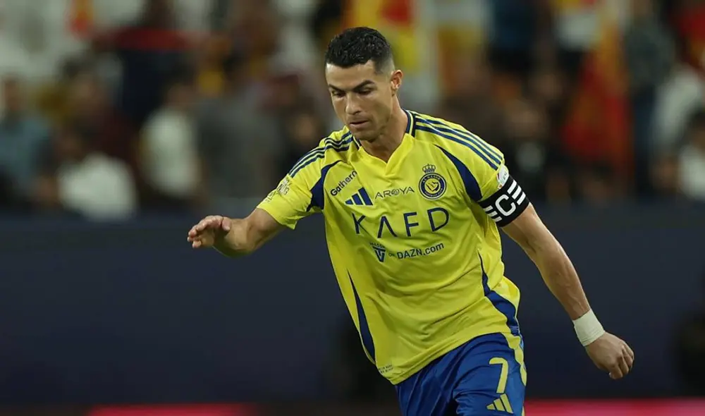 Cristiano Ronaldo anotó su gol 911 de su carrera. Foto: Al Nassr/X