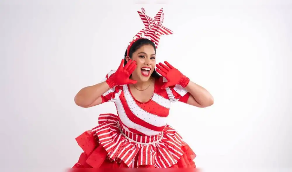 Maricarmen Marín. Cantante, bailarina, actriz y animadora inicia la temporada navideña. Foto: difusión