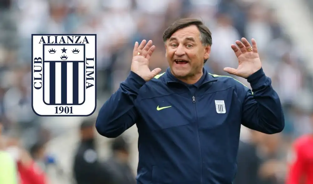 Carlos Bustos dirigió a Alianza Lima en 62 duelos entre 2021 y 2022, con 32 victorias. Foto: composición LR/Luis Jiménez/GLR